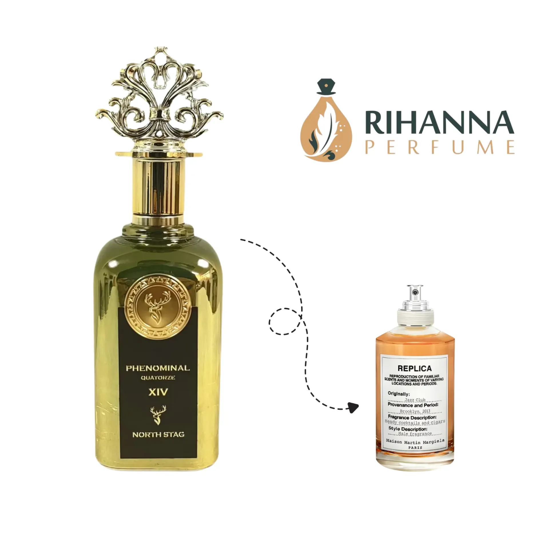 Paris Corner North Stag Phenomenal Quatorze Xiv Perfume Extract Spray 100un